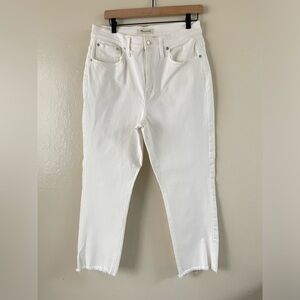 Madewell the high rise slim crop boy jeans